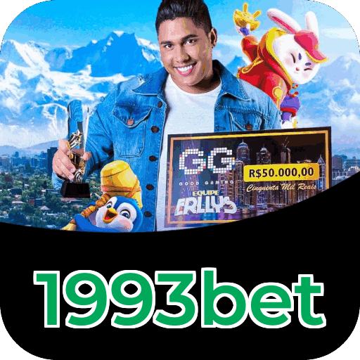Interface do aplicativo 1993bet mostrando jogos disponíveis no iOS e Android